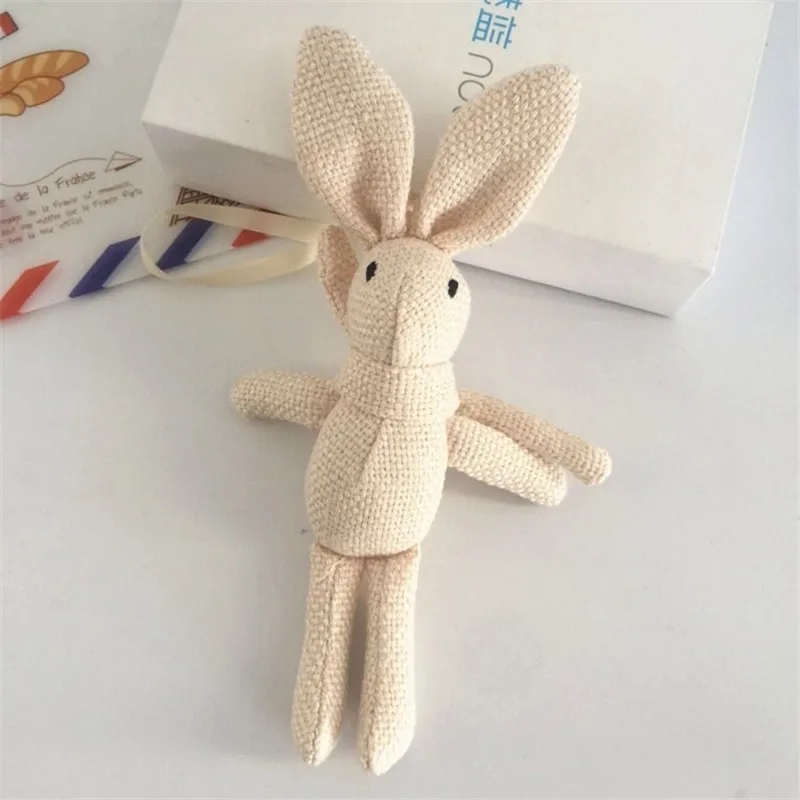 Rabbit Plush , Animal Stuffed Dress Rabbit Key chain TOY, Kid's Party Plush TOY , Bouquet Plush Dolls 2023 - Image 20