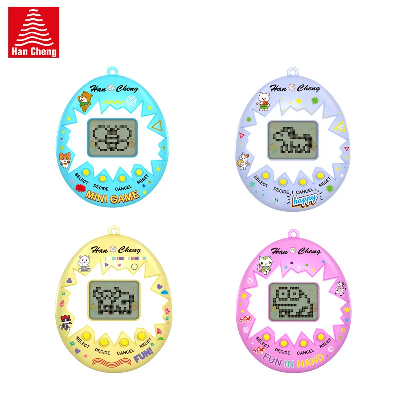 Cheap Electronic Pets Tamagotchi Nostalgic 197 In One Virtual Cyber Digital Pet Nostalgic Toys Pixel Funny Toy Pet Electron