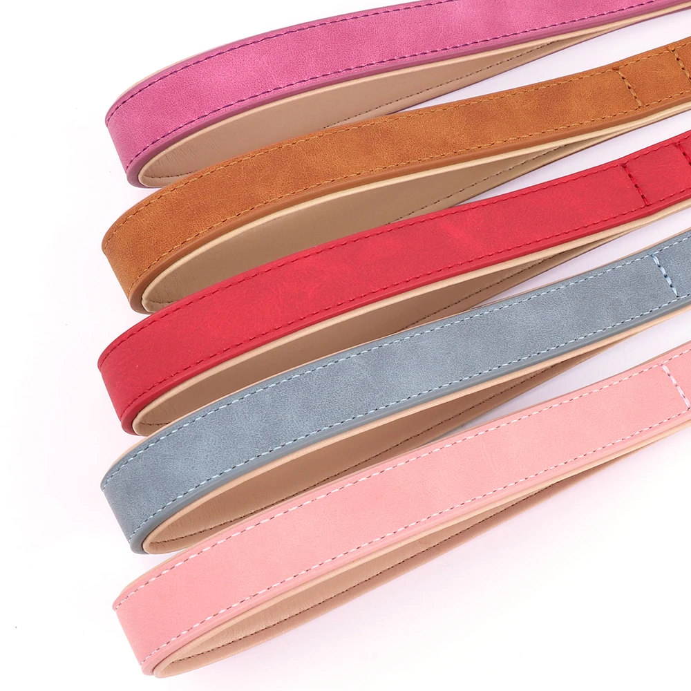 120cm Pet Dog Leash Soft PU Leather Padded Handle Dogs Lead Leash for Dog Walking Training German Shepherd Golden Retriever - Image 14