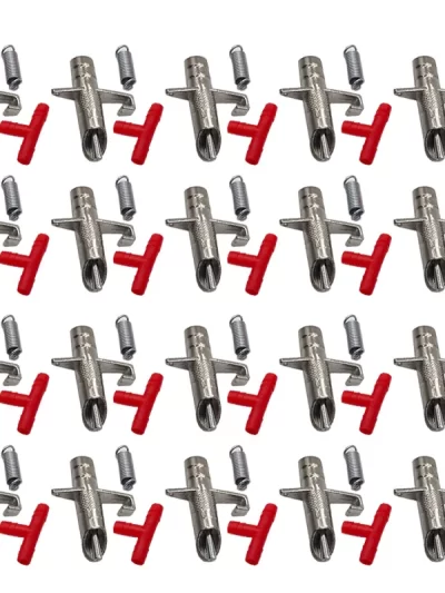 5/20/25/50Pcs Animal Rabbit Feeder Drinker Water Automatic Nipple Waterer Bunny Rodents Drinking Tools Poultry Feeding Supplies