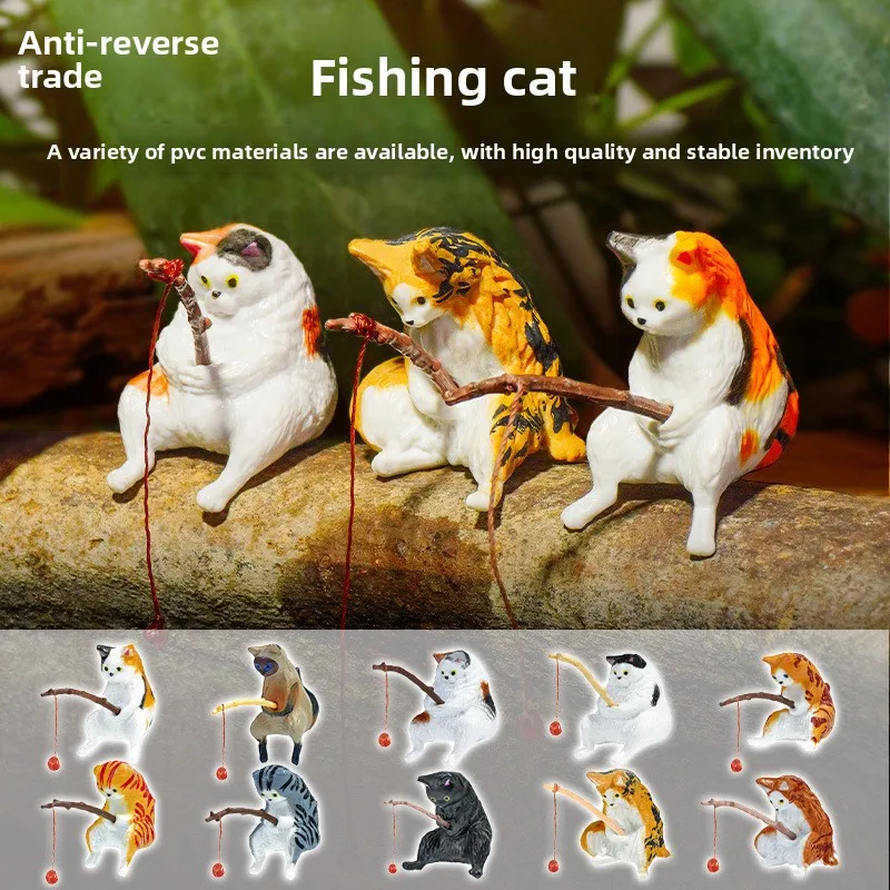 Ornaments Aquarium Accessories Home Decorations Fish Tanks Aquascape Meow Table Decoration and Accessories for Home Decor & Room - Image 3