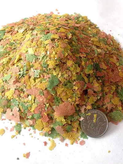 Ornamental Fish Thin Slice Food Tropical Fish Feed Colorful Fish Food Rainbow Angel Fish Food Aquarium Accessories