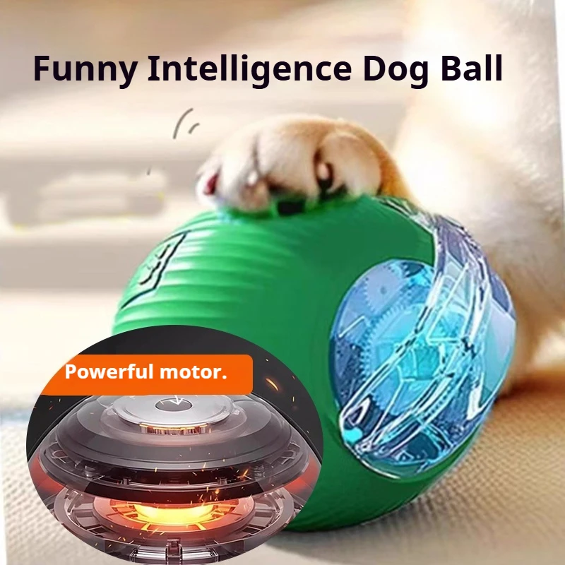 New Dog Interactive Ball Toy,Automatic Rolling Dog Ball Rechargeable,Smart Puppy Interactive Toy,Intelligent Balls Toy for Dogs - Image 19