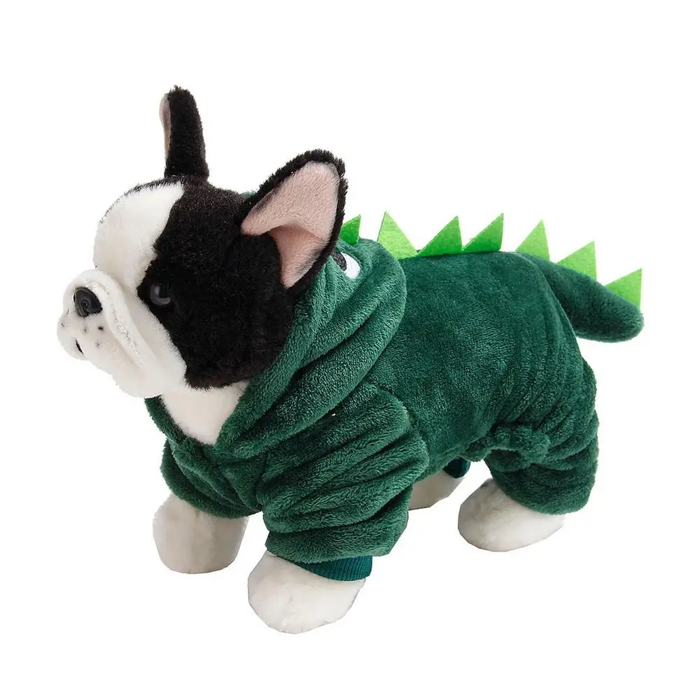 Dinosaur Cat And Dog Hoodies Pet Clothes Funny Costume for Christmas Soft and Warm Pet Clothes Funny Costume for Dog Cat - Image 8