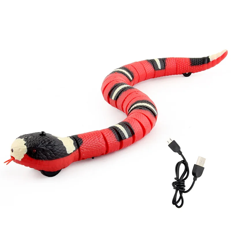 Pet Cat Toys Interactive Smart Sensing Snake TeaseToys Automatic Sensing Intelligent Obstacle Avoidance Indoor Play Cat Supplies - Image 2