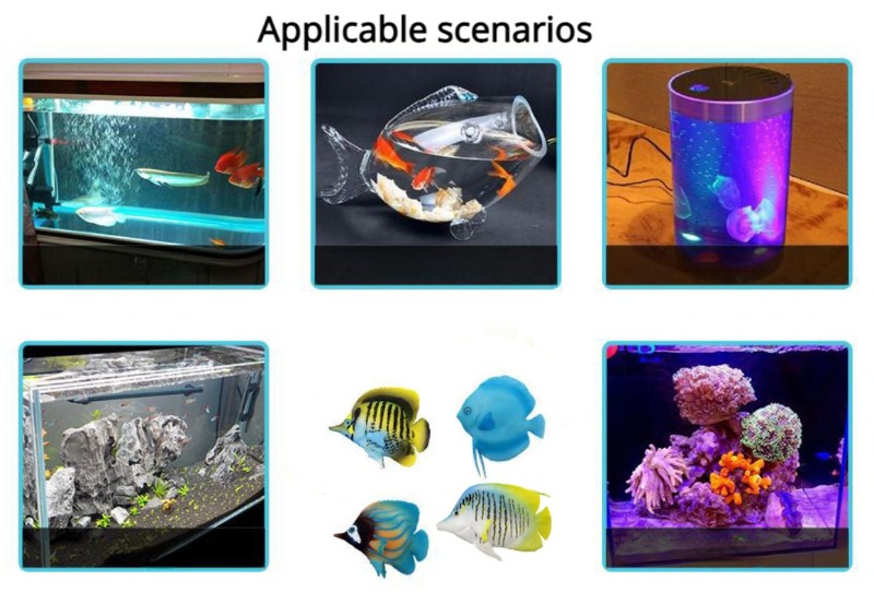 Simulated Silicone luminous Fish Marine Tropical Fish Plastic Immortal Pseudofish Decoration Landscape Fish Aquarium Supplies - Image 13