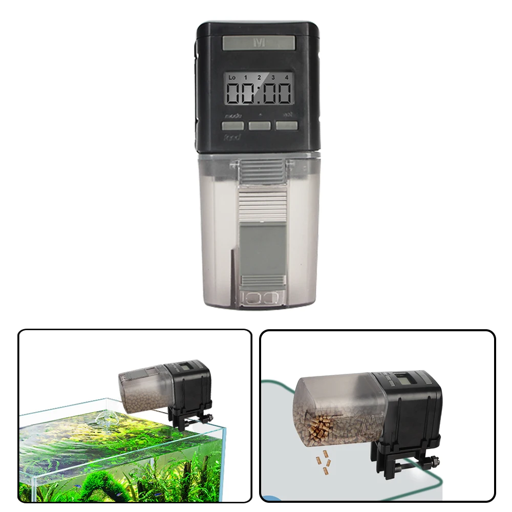 Aquarium Supplies Aquarium Tank Timer Smart Fish Food Dispensers Automatic Fish Feeder - Image 2