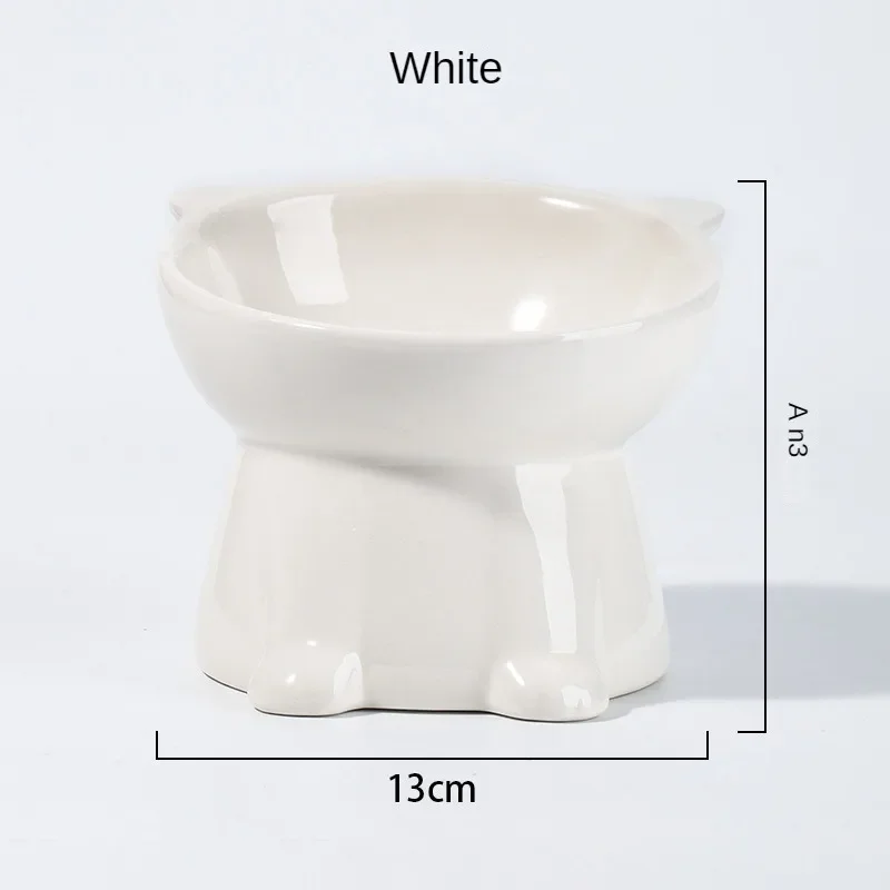 Black Cat Bowl Pet Bowl Pet Supplies Dog Macaron Color New Cat and Dog Universal Pet Bowl - Image 7