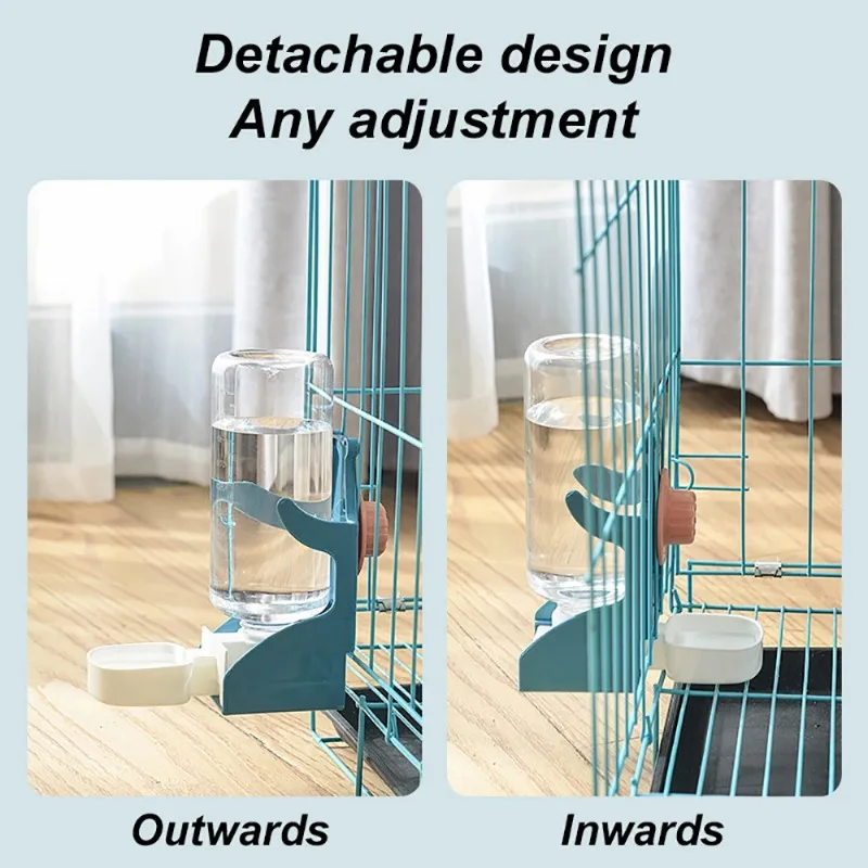 Bird Automatic Water Dispenser Cage Hanging Water Dispenser Parrots Birds Rabbits Cats Small Pets Water Dispensers Bowls Pet Toy - Image 4