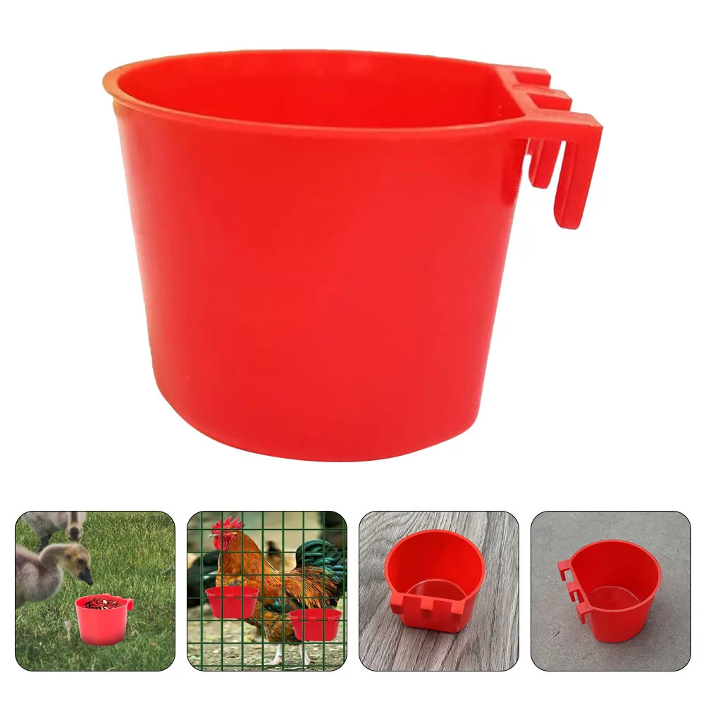 30pcs Cage Feeder Cups Dishes Hanging Bowls Water Birds Water Bowl Supplies PP Material Long Lasting Feeding Accessories - Image 3