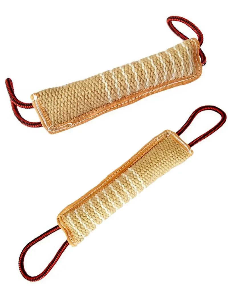 Interactive Pet Toys for Small and Large Dogs, Strong Handles, Jute Bite Pillow, Puppy Training Play Game, Durable Dog Tug Toy 2 - Image 16