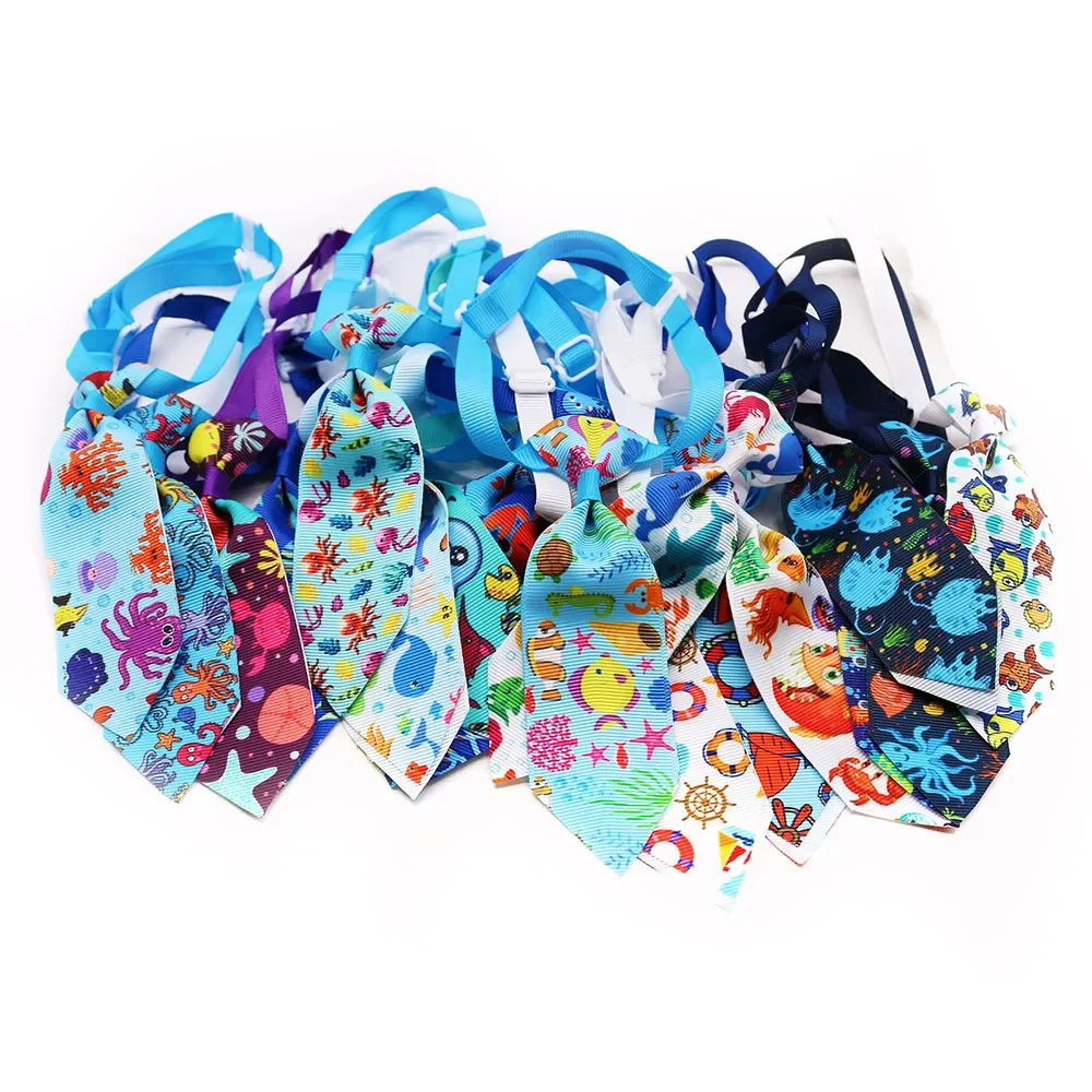 50pcs Dog Grooming Small Dog Cat Neckties Bowties Fashion Dogs Pets Bow Tie Pet Supplies Dog Grooming - Image 2