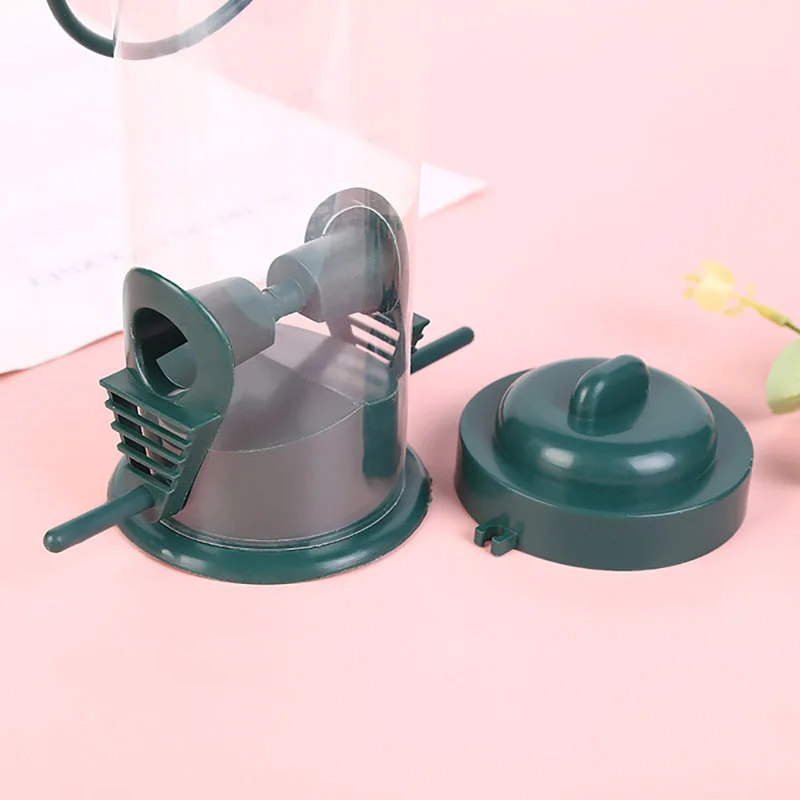 Pet Bird Feeder Food Dispenser Outdoor Hanging Multiple Holes Bird Feeder Small Bird Automatic Foot Feeding Tool Bird Supplies - Image 5