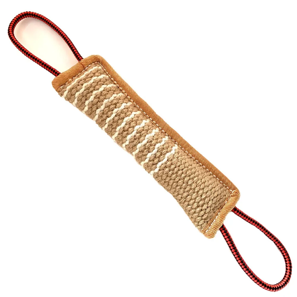 Interactive Pet Toys for Small and Large Dogs, Strong Handles, Jute Bite Pillow, Puppy Training Play Game, Durable Dog Tug Toy 2 - Image 13