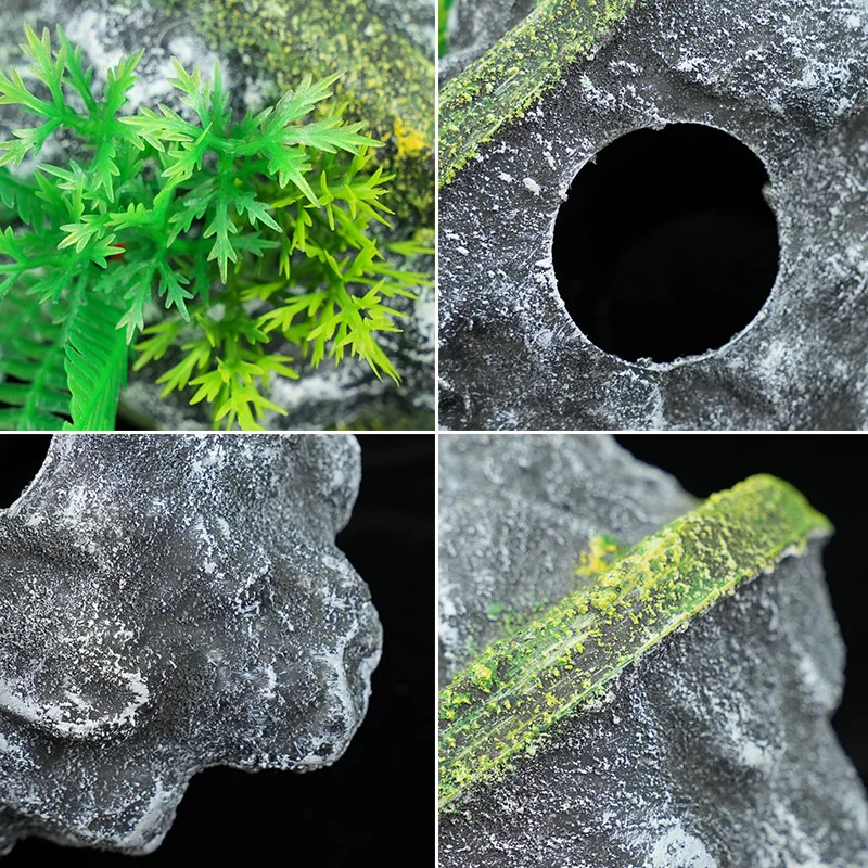 1pcs Suspended Island Fish Tank Decorative Creative Floating Stone Simulation Aquarium Decoration Ornaments Aquarium Accessories - Image 6