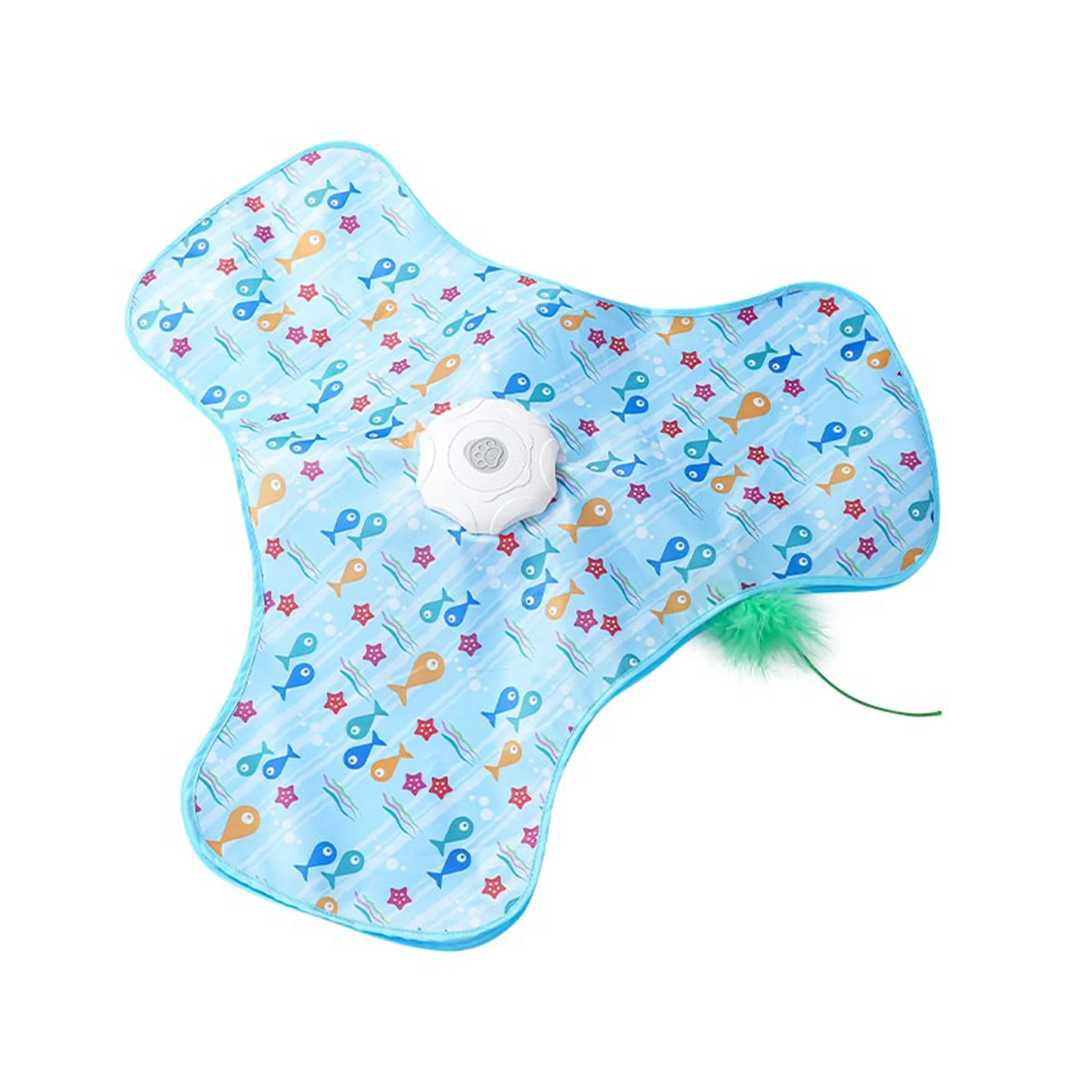 Pet Toys Smart Interactive Cat Toys Self-Rolling Bag Chaser Rechargeable Hunting Ball Hide & Seek Mouse Game & AI Feather Teaser - Image 5