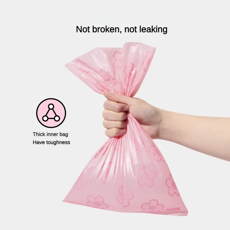 Bags for Dogs Poop Dispenser Outdoor Portable Pet Poop Bags Dog Cat Cleaning Supplies Accessories Pet Droppings Garbage Bag - Image 5