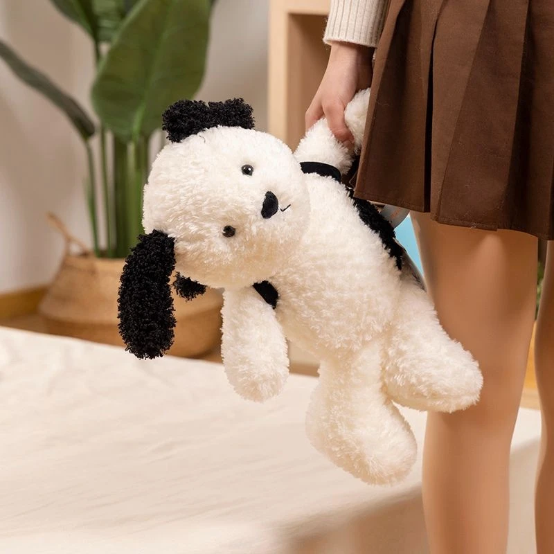 35CM New Cute Baby Rabbit Plush Toy Backpack, Kawaii Puppy Soft Animal Doll as a Birthday and Christmas Gift for Children - Image 2