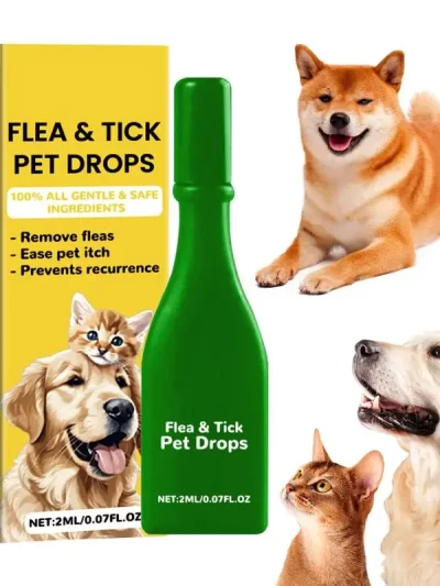 Dogs for Cat Flea and Tick Treatment for Small Medium Large Dogs Cats Topical Flea Treatments Pets Cleaning Care Supplie