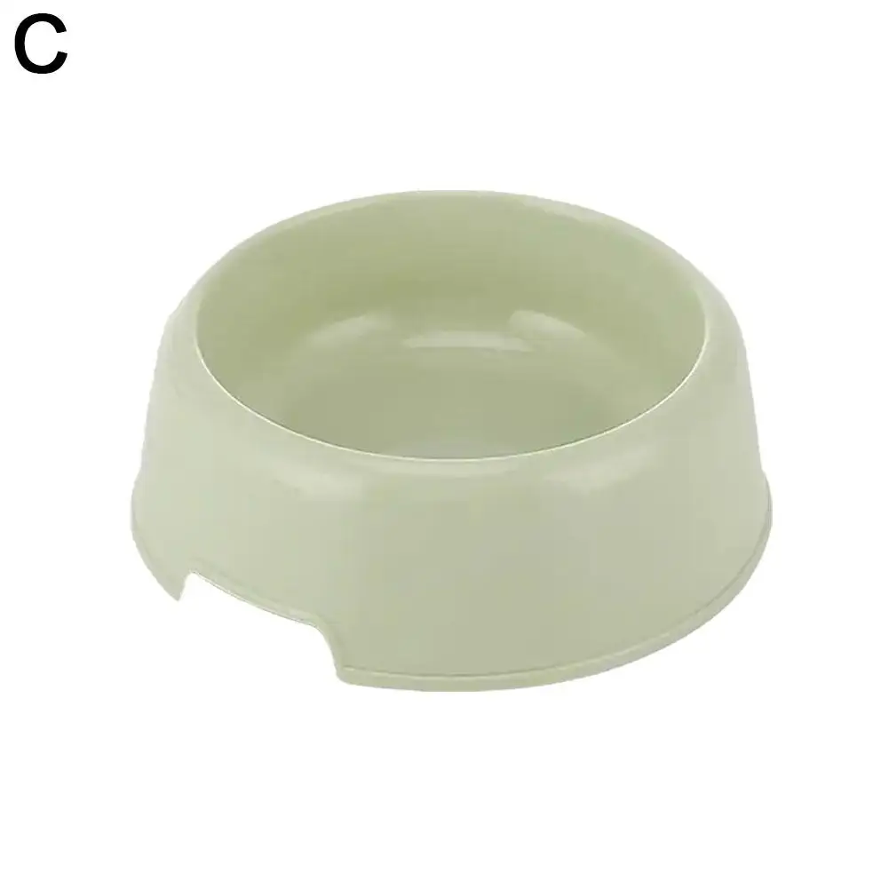 Pet Supplies Candy Colored Plastic Dog Bowl Cat Bowl Bowl Pet Cat Tableware Bowl Bowl Single Small T7Y6 - Image 15