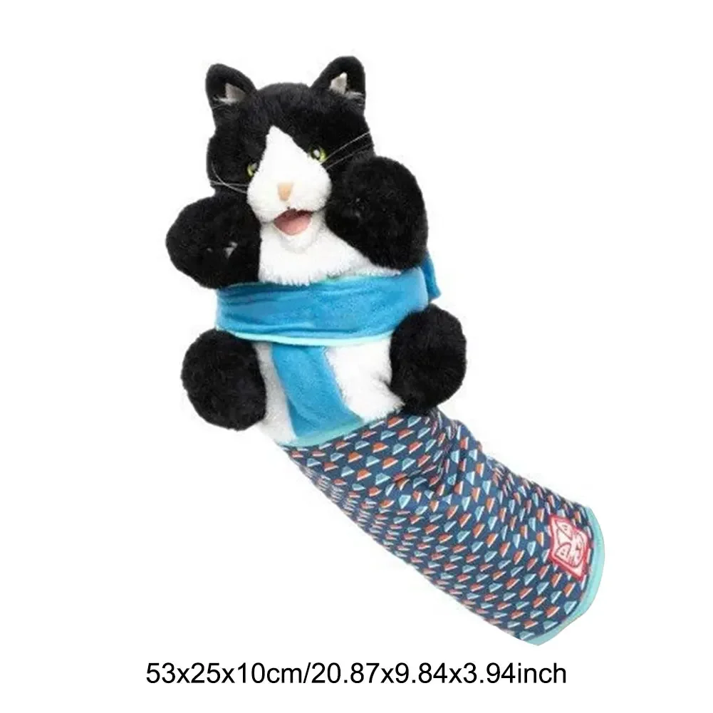 Cats Puppet Wrestler Cat Wrestling Toy Puppet Interactive Hand Puppet for Indoor Cats Kids Pretend Play and Dog Toys - Image 5