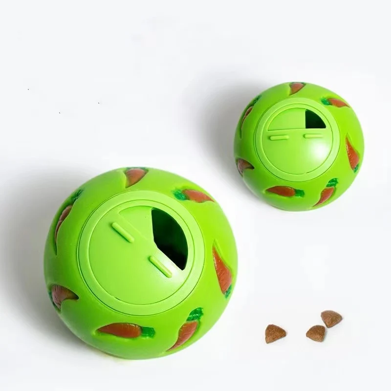 Rabbit Treat Ball Pet Slow Feeder Interactive Bunny Toy Snack Toy Ball Bite Resistant Feeding Toys Ferret Kitty Guinea Pig Cat - Image 3