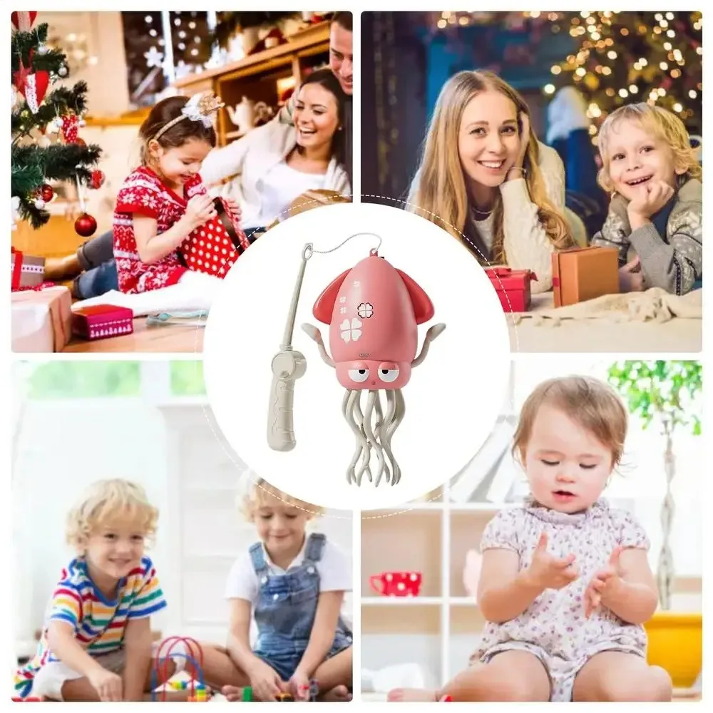 Interactive Dancing Octopus Kid Electronic Pet Toy Cartoon Moving Education Toddler Gift - Fun Developmental Play for Kids - Image 13