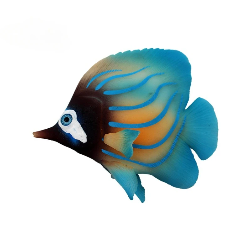 Simulated Silicone luminous Fish Marine Tropical Fish Plastic Immortal Pseudofish Decoration Landscape Fish Aquarium Supplies - Image 3