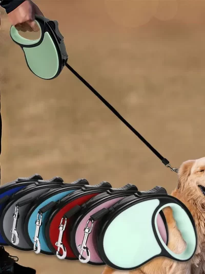 Dog Leash Lead Strong Nylon Puppy Traction Rope Chihuahua Pet Supplies For Small Medium Large Dogs Cats Automatic Retractable