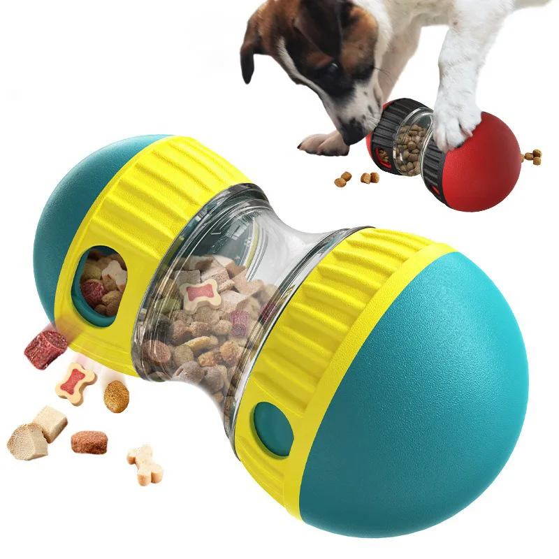 Interactive Dog Toy for Small Medium Large Dogs Cats Treat Dispenser Leaking Food Slow Feeder Pets Ball Toys Labrador Supplies
