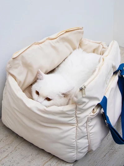 Warm Pet Bag Loose And Thick Comfortable Easy To Clean Pet Travel Bag Pet Cat Supplies Suitable for Small Dogs Pet Shoulder Bag