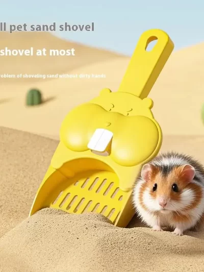 Cute Portable Small Hamster Squirrel Small Animal Litter Shovel Toilet Sand Scooper Cleaning Shovel Pet Cleaning Supplies