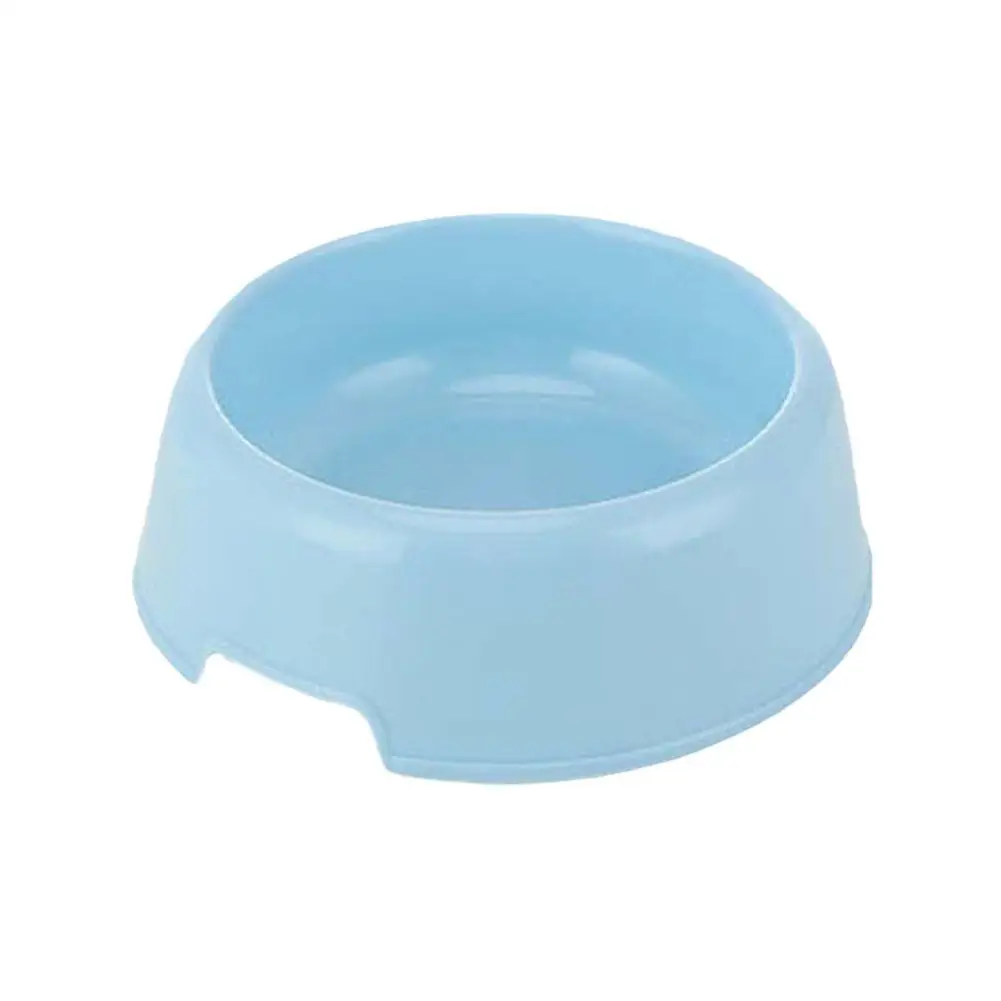 Pet Supplies Candy Colored Plastic Dog Bowl Cat Bowl Bowl Pet Cat Tableware Bowl Bowl Single Small T7Y6 - Image 5