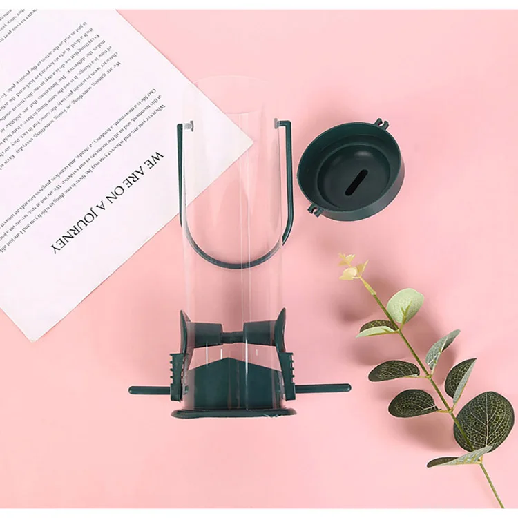 Pet Bird Feeder Food Dispenser Outdoor Hanging Multiple Holes Bird Feeder Small Bird Automatic Foot Feeding Tool Bird Supplies - Image 12