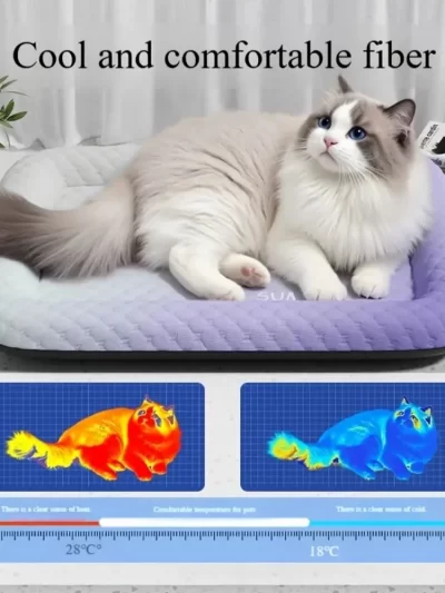 Cat House Mat Dopamine Pet Double-Sided Sleeping Mat Non-slip Breathable Dog Kennel Washable Soft Dog Bed Pet Shop