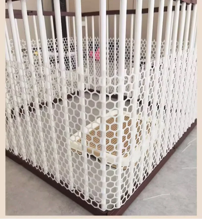 Pet Dog Cage Dog Fence Accessories Protective Netting Encrypted Mesh Baffle Indoor Cats Dogs Pet Defense Products Accessories - Image 12