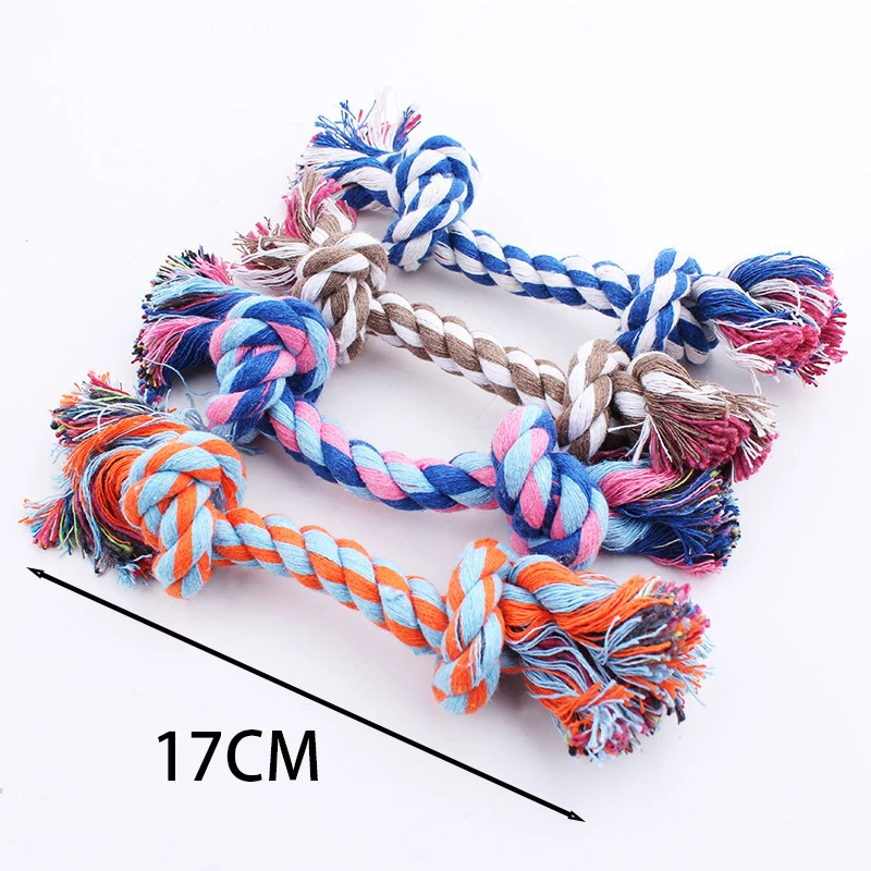 Pet Dog Toys for Large Small Dogs Toy Interactive Cotton Rope Mini Dog Toys Ball for Dogs Accessories Toothbrush Chew Puppy Toy - Image 12