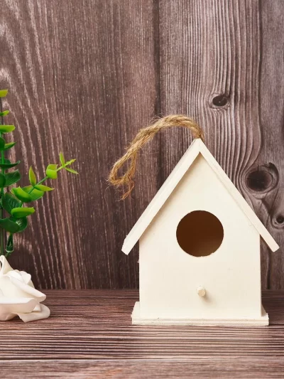 Creative Wall Mounted Wooden Outdoor Birdhouse Dox House Bird House Home Wall Mounted Bird Supplies For Indoor and Outdoor