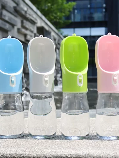 Portable Pet Dog Water Bottle For Small Big Dogs Cats Outdoor Travel Puppy Drinking Bowl Water Dispenser Chihuahua Pug Supplies