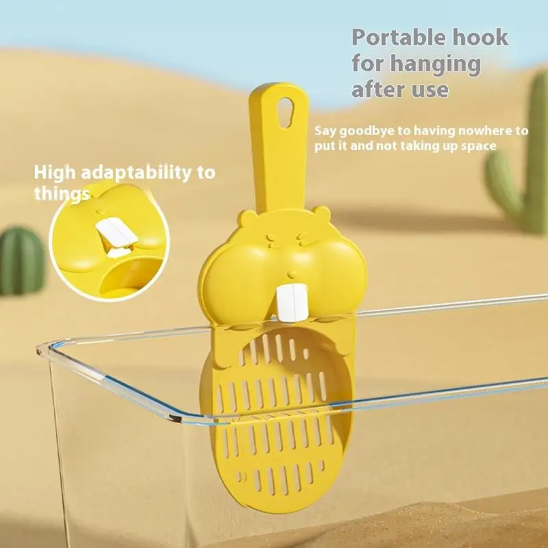 Cute Portable Small Hamster Squirrel Small Animal Litter Shovel Toilet Sand Scooper Cleaning Shovel Pet Cleaning Supplies - Image 4