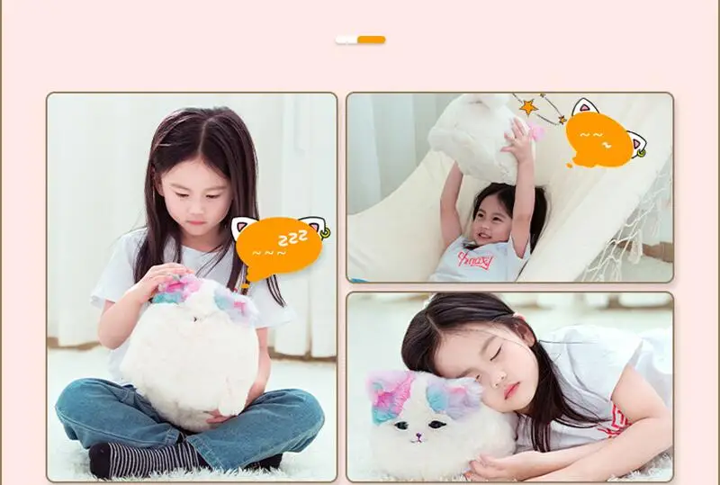 Cute Plush Toys Simulation Cat Dog Interactive Kids Huggy Pets Speak Electronic Accompanied Toy Children Gifts Birthday Awards - Image 22