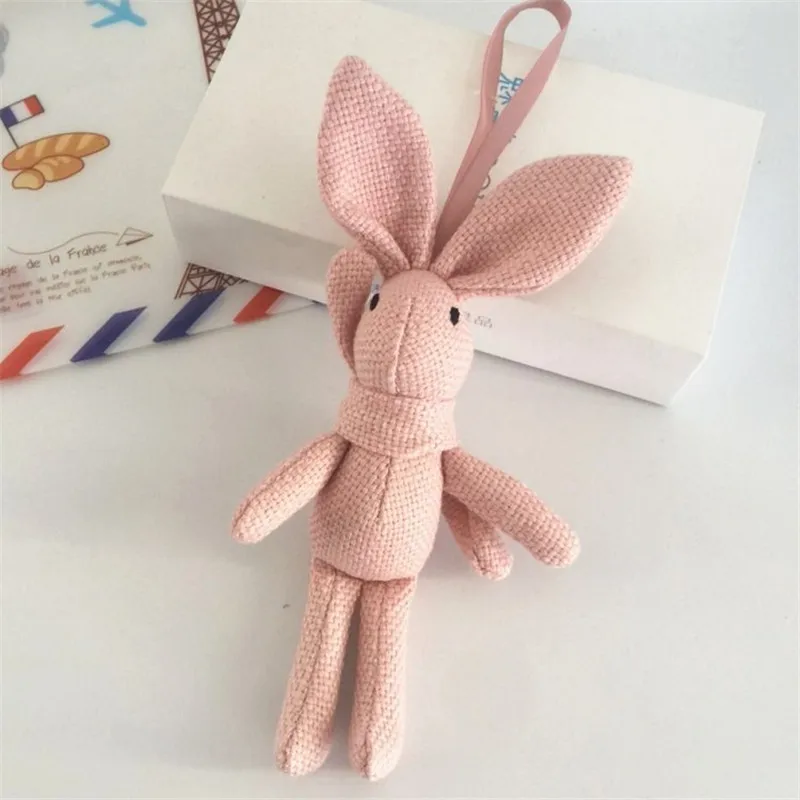 Rabbit Plush , Animal Stuffed Dress Rabbit Key chain TOY, Kid's Party Plush TOY , Bouquet Plush Dolls 2023 - Image 18