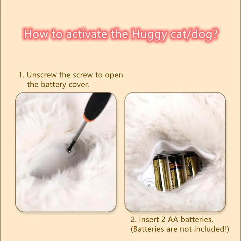 Cute Plush Toys Simulation Cat Dog Interactive Kids Huggy Pets Speak Electronic Accompanied Toy Children Gifts Birthday Awards - Image 19