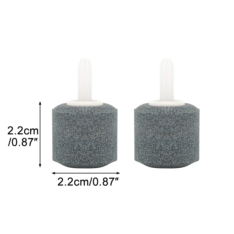 Aquarium Air Pump Accessories Kit with Air Stone Bubble Aerator, Check Valves, Suction Cups, Air Tube, for Fish Tank Oxygen Pump - Image 6