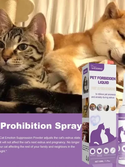 Pet Calming Spray Pet Supplies Pets Pheromone Calming Spray Improve Estrus Agitation Pet Anxiety Relief Spray Cat Dog Health