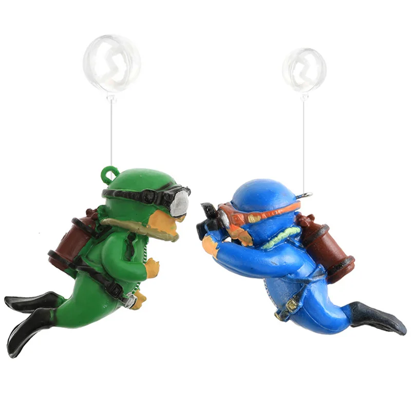 Aquarium Accessories Miniature Diver Ornaments Fish Tank Decoration Aquarium Decor Floating Landscaping Accessories for Aquarium - Image 7