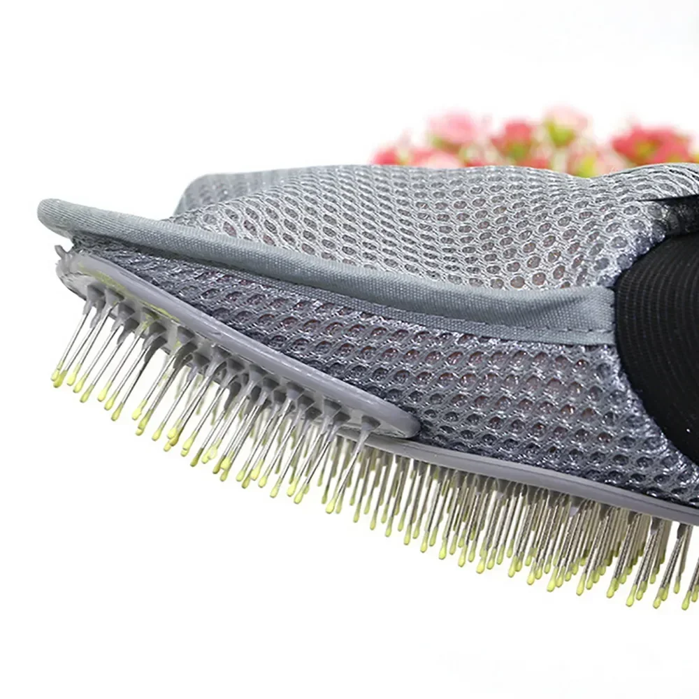 Pet Grooming Glove Hair Removal Brush Cat Dog Fur Hair Deshedding Gentle Efficient Dog Combs Pet Bathing Massage Products - Image 13