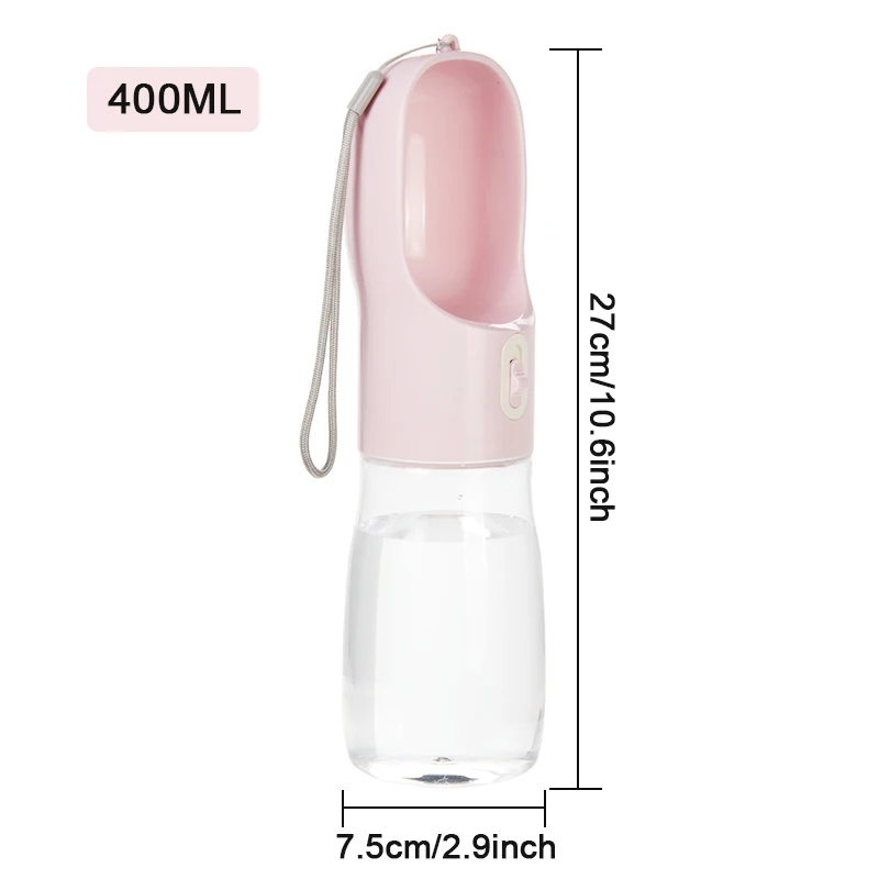 Portable Pet Dog Water Bottle For Small Big Dogs Cats Outdoor Travel Puppy Drinking Bowl Water Dispenser Chihuahua Pug Supplies - Image 11