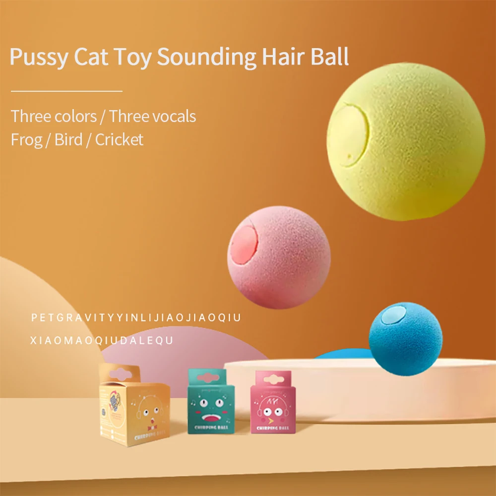 for Cats Training Kitten Puppy Toys for Indoor Play Cat Ball Toys Smart Dog Toys Interactive - Image 10