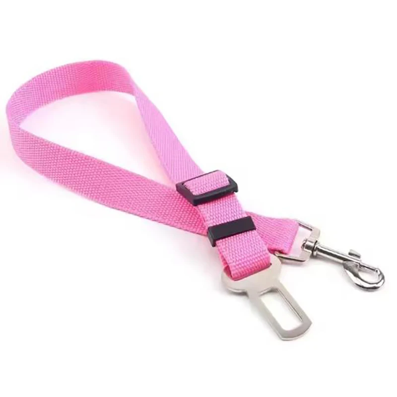 New Dog Car Seat Belt Safety Protector Travel Pets Accessories Dog Leash Collar Breakaway Solid Car Harness Pet Car Seat Belts - Image 9